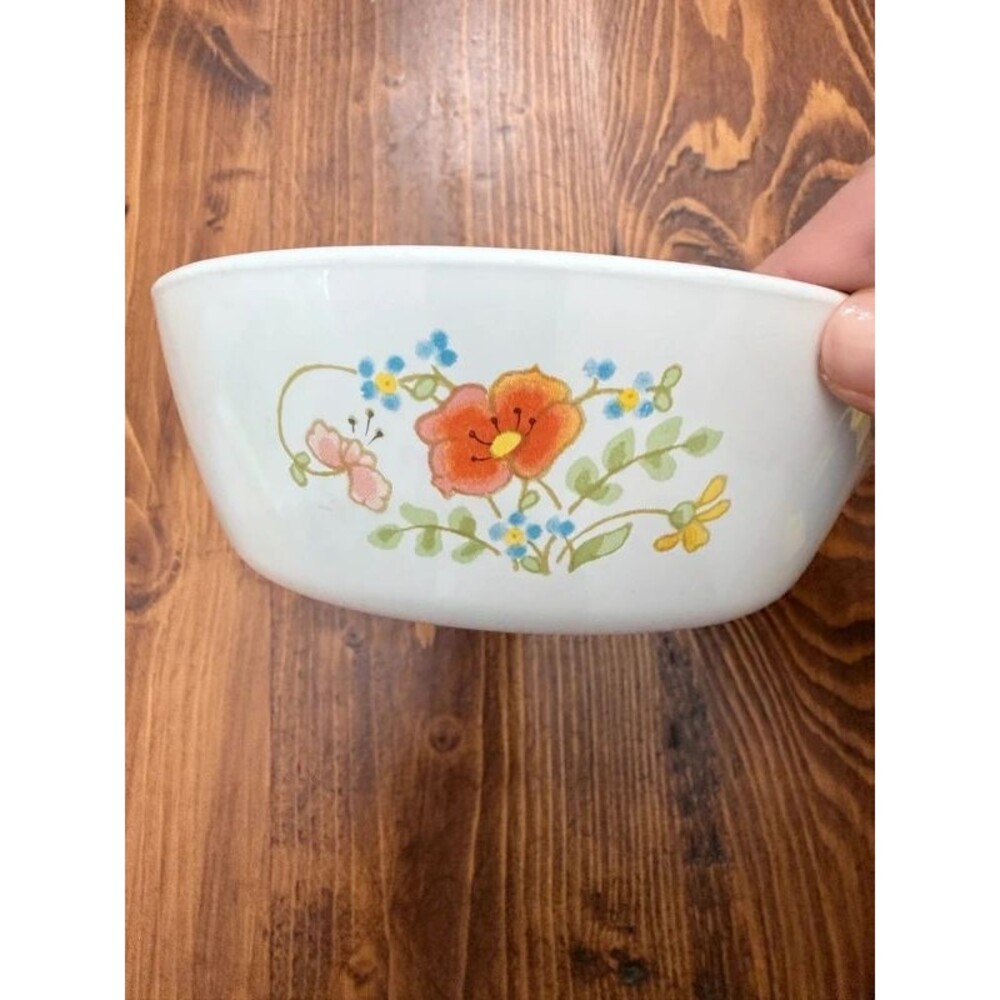 Vintage Corning Ware Floral Bouquet P-81-B 1 Pint Saucepan Skillet – No Lid